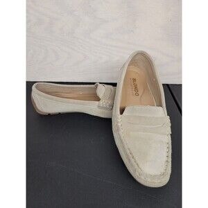 Blondo Waterproof Women's SZ 8 Shellby Leather Riding Shoes Slip On Tan